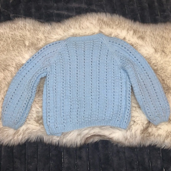 Handmade Kids Knit Sweater💙 - Picture 3 of 5
